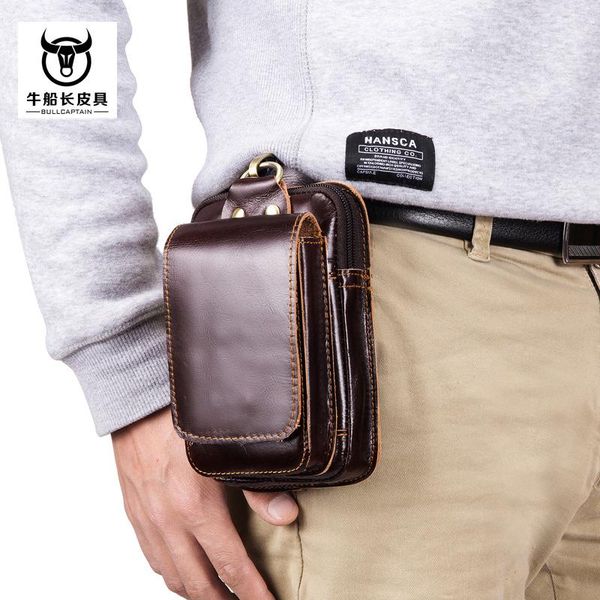 bullcaptain 2020 men's leather belt bag waist bag fanny pack molle small money phone bum pouch chest pochete
bullcaptain 2020 men's leather belt bag waist bag fanny pack molle small money phone bum pouch chest pochete