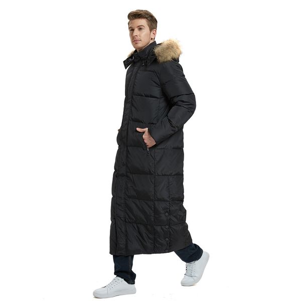 and winter autumn new of ultra-long men's cotton long over the hood with a fox's hide goal coat size s-5xl vucr, Black
and winter autumn new of ultra-long men's cotton long over the hood with a fox's hide goal coat size s-5xl vucr, Black