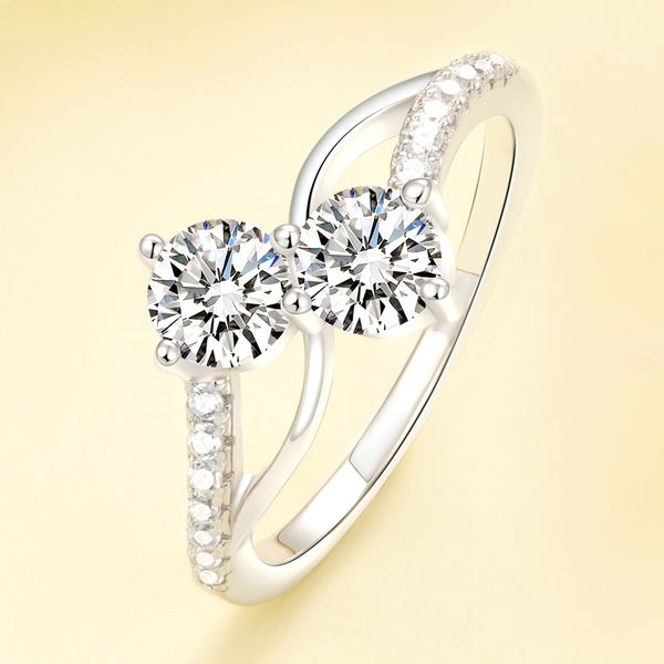 European and American s925 silver creative figure 8 micro-inlaid double zircon simple ring jewelry engagement wedding anniversary ring
European and American s925 silver creative figure 8 micro-inlaid double zircon simple ring jewelry engagement wedding anniversary ring