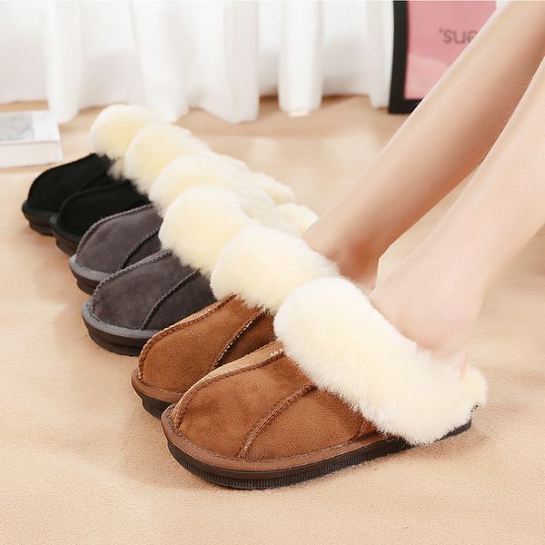 sheepskin wool slippers for couples house shoes women winter home slippers non slip warm house slippers soft sole real fur shoes x1020, Black
sheepskin wool slippers for couples house shoes women winter home slippers non slip warm house slippers soft sole real fur shoes x1020, Black