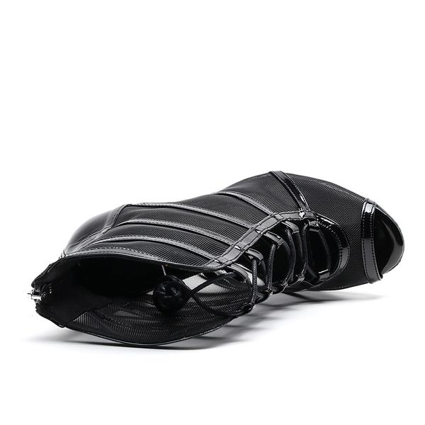 woman high latin dance shoes red black ballroom dance boots women salsa tango dancing shoes girls soft bottom party sandals 201017
woman high latin dance shoes red black ballroom dance boots women salsa tango dancing shoes girls soft bottom party sandals 201017