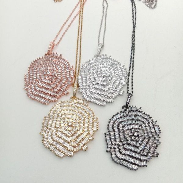 45x47mm golden plated clear cz micro fancy charm pendant chain necklace1, Silver
45x47mm golden plated clear cz micro fancy charm pendant chain necklace1, Silver