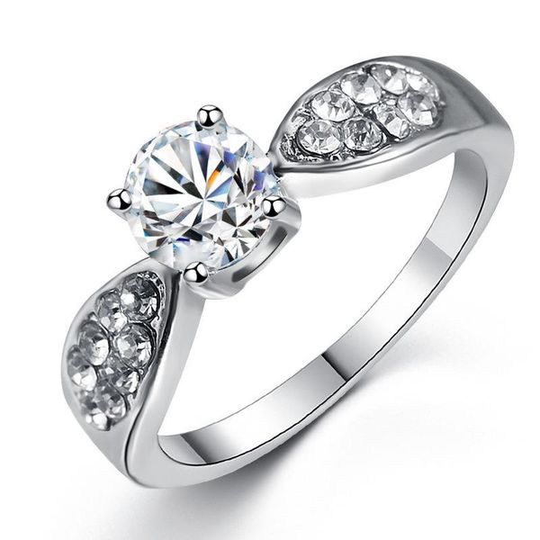new simple female ring four-claw ring temperament micro-inlay female creative fashion jewelry zircon, Slivery;golden
new simple female ring four-claw ring temperament micro-inlay female creative fashion jewelry zircon, Slivery;golden