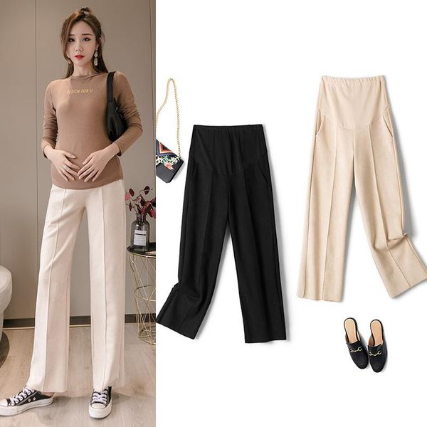 990# maternity pants spring autumn casual pants solid color comfy belly support elastic waist maternity trousers, White
990# maternity pants spring autumn casual pants solid color comfy belly support elastic waist maternity trousers, White