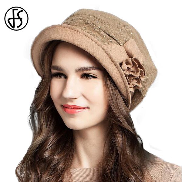 fs french beret hats blue orange camel winter hat for women elegant flower wide brim sun hats foldable warm caps 201009, Blue;gray
fs french beret hats blue orange camel winter hat for women elegant flower wide brim sun hats foldable warm caps 201009, Blue;gray