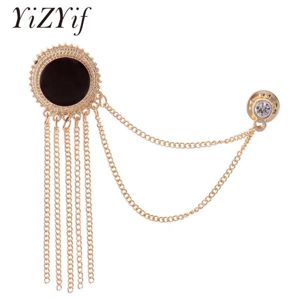 1 piece new fashion metal rhinestone delicate brooch with tassel for men and women western style clothes accessories elegant pin, Gray
1 piece new fashion metal rhinestone delicate brooch with tassel for men and women western style clothes accessories elegant pin, Gray