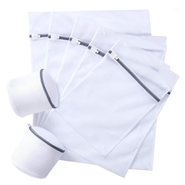 laundry net, laundry bag, bag, for washing machine, durable with zipper for delicate washer, dryer, bras (7 piec1
laundry net, laundry bag, bag, for washing machine, durable with zipper for delicate washer, dryer, bras (7 piec1