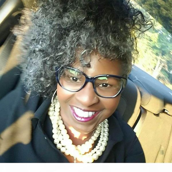 women gray hair extension silver grey afro puff kinky curly drawstring human hair ponytails clip in real hair 140g 100g 120g, Black
women gray hair extension silver grey afro puff kinky curly drawstring human hair ponytails clip in real hair 140g 100g 120g, Black