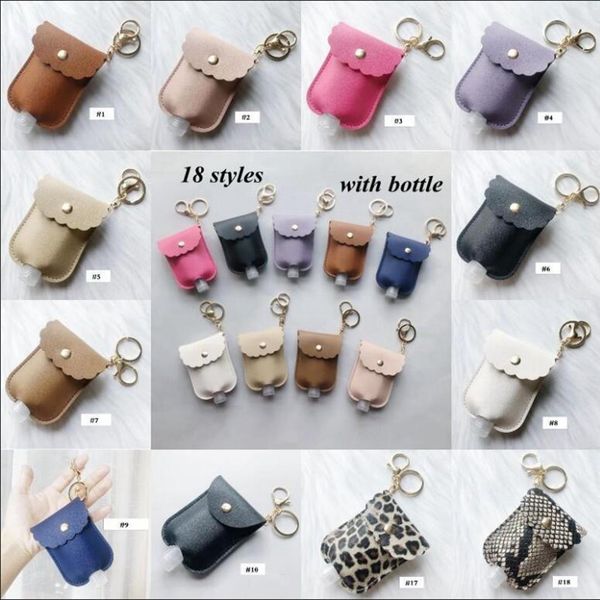 pu leather hand sanitizer bottle holder keychain bag with 30ml bottle leopard hand soap bottle holder key ring pendants party favor yya437
pu leather hand sanitizer bottle holder keychain bag with 30ml bottle leopard hand soap bottle holder key ring pendants party favor yya437