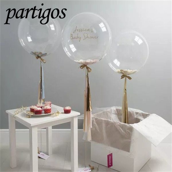 100pcs/lot 10/18/24 inch transparent bubble balloons pvc super clear helium bobo light globos birthday wedding party decor gifts q1122
100pcs/lot 10/18/24 inch transparent bubble balloons pvc super clear helium bobo light globos birthday wedding party decor gifts q1122