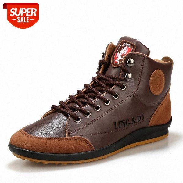 new 2020 men leather boots fashion autumn winter warm cotton brand ankle boots lace up men shoes footwear casual drop shipping #1r58
new 2020 men leather boots fashion autumn winter warm cotton brand ankle boots lace up men shoes footwear casual drop shipping #1r58