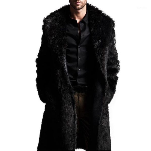 men's wool & blends winter fashion mens warm thickening long coat plus size solid jacket faux-fur outwear cardigan casual full fauxfur, Black
men's wool & blends winter fashion mens warm thickening long coat plus size solid jacket faux-fur outwear cardigan casual full fauxfur, Black