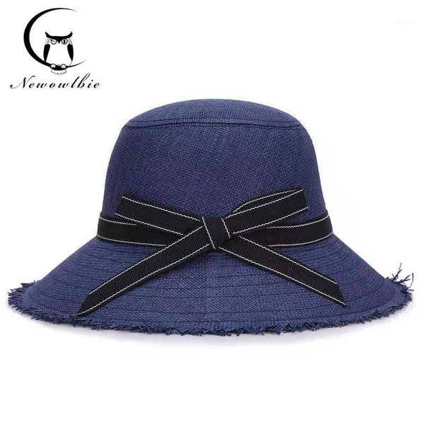 2020 round wide brim straw hats summer sun hats for women with leisure beach lady linen sun hat1, Blue;gray
2020 round wide brim straw hats summer sun hats for women with leisure beach lady linen sun hat1, Blue;gray
