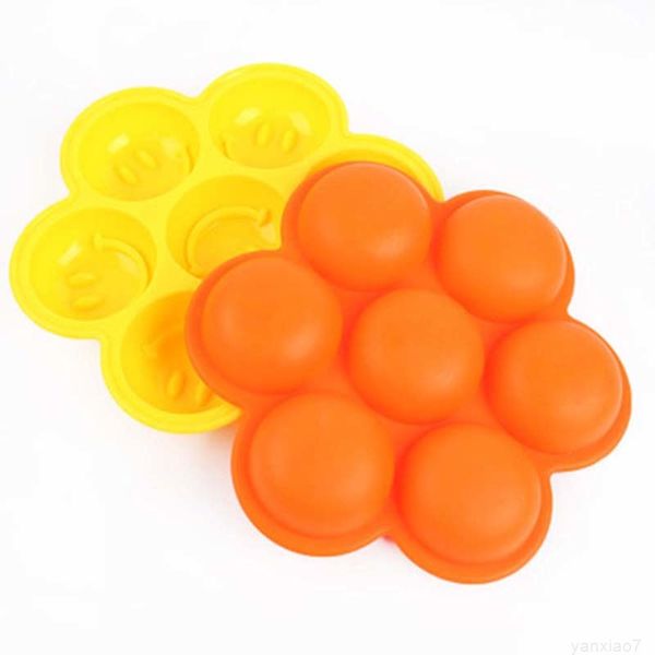 7 holes mould smile face food grade high temperature resistance silicone cake baking tools
7 holes mould smile face food grade high temperature resistance silicone cake baking tools