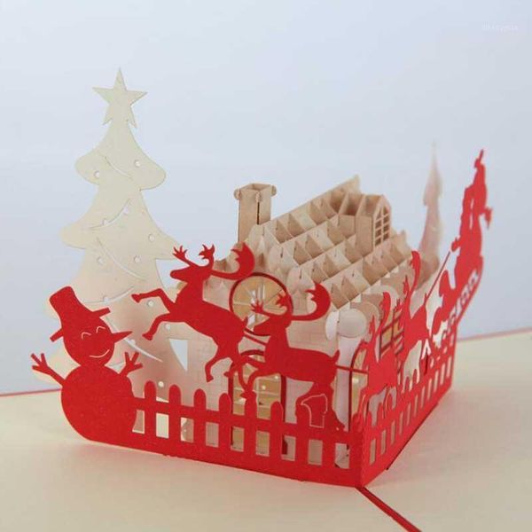 paper christmas cards 3d sculpture of little house greeting cards kids gift greeting1
paper christmas cards 3d sculpture of little house greeting cards kids gift greeting1