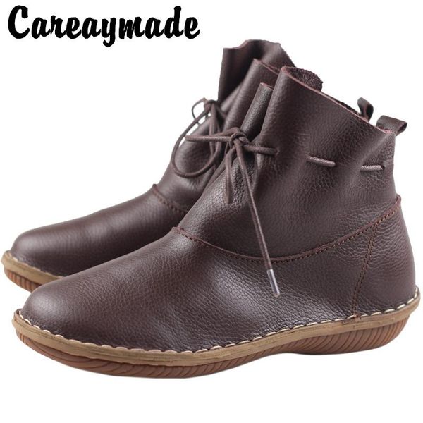 boots careaymade-the cowhide vintage art women's boots,hand-made leather flat sole casual short pure handmade single, Black
boots careaymade-the cowhide vintage art women's boots,hand-made leather flat sole casual short pure handmade single, Black