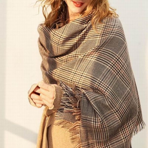 scarves bogeda 100%wool scarf women winter warm houndstooth scarfs thick natural fabric, Blue;gray
scarves bogeda 100%wool scarf women winter warm houndstooth scarfs thick natural fabric, Blue;gray