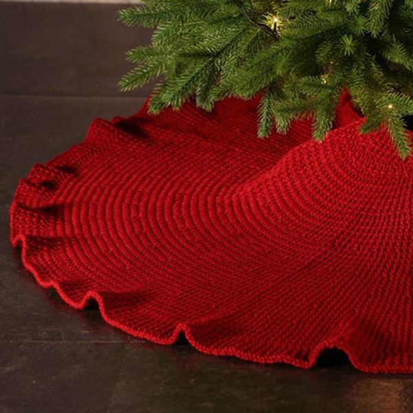 48inch soft shopping mall with ties gift holiday decoration thick yarn traditional knitted wedding apron christmas tree skirt
48inch soft shopping mall with ties gift holiday decoration thick yarn traditional knitted wedding apron christmas tree skirt