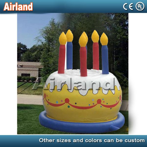 customized 5m high giant inflatable birthday cake with blower for birthday party supplies or advertiising decoration
customized 5m high giant inflatable birthday cake with blower for birthday party supplies or advertiising decoration