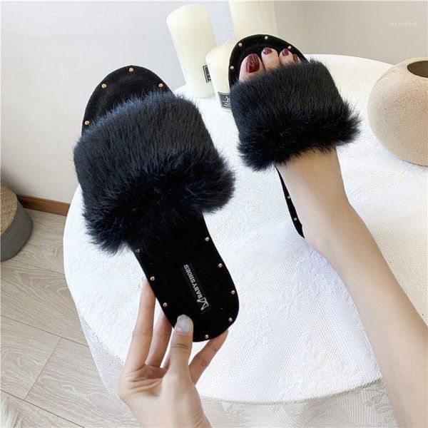 maggie's walker fuzzy slippers open-toed chinelos sliders shoes solid color fluffy slipper pink slides chinese fur slippers1, Black
maggie's walker fuzzy slippers open-toed chinelos sliders shoes solid color fluffy slipper pink slides chinese fur slippers1, Black