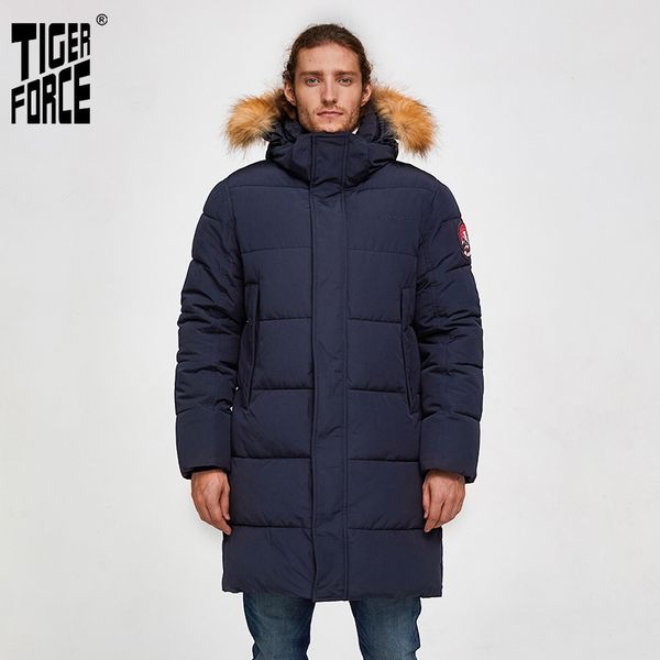 tiger force men parka winter jacket men long alaska jacket coat raccoon fur hood winter male jacket thick waterproof outwear 201119, Black
tiger force men parka winter jacket men long alaska jacket coat raccoon fur hood winter male jacket thick waterproof outwear 201119, Black