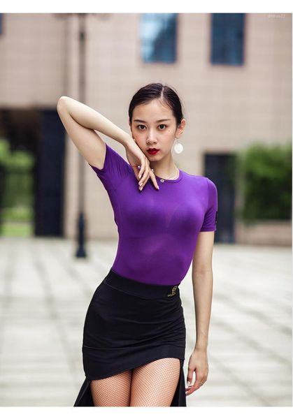 stage wear short sleeves latin dancing clothes tango keyhole back dancewear practice qiaqia rumba's b02501, Black;red
stage wear short sleeves latin dancing clothes tango keyhole back dancewear practice qiaqia rumba's b02501, Black;red