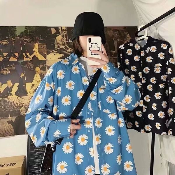 little daisy shirt women's hong kong style coat 2020 new shirt design sense small number of long sleeve ins fashion c8rma, Blue
little daisy shirt women's hong kong style coat 2020 new shirt design sense small number of long sleeve ins fashion c8rma, Blue