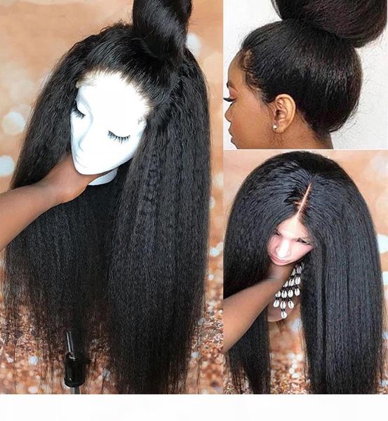 hd transparent lace frontal wig 360 kinky straight wigs 150% lace front wigs for black women remy peruvian yaki human hair wigs, Black;brown
hd transparent lace frontal wig 360 kinky straight wigs 150% lace front wigs for black women remy peruvian yaki human hair wigs, Black;brown