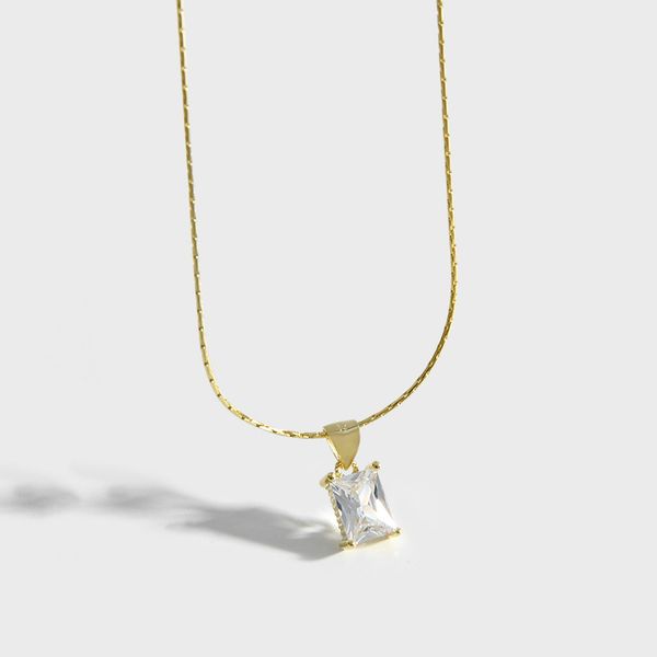 luxury square cubic zirconia pendant necklaces for women 925 sterling silver minimalist korean style clavicle chain necklaces q0531
luxury square cubic zirconia pendant necklaces for women 925 sterling silver minimalist korean style clavicle chain necklaces q0531