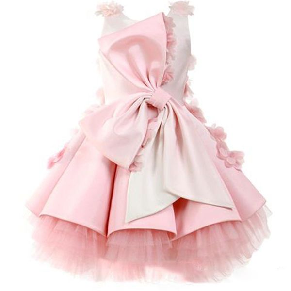 pink flower girl dresses jewel sleeveless hand made flower tiered bow birthday gown ruffle custom made girl pageant gown, White;red
pink flower girl dresses jewel sleeveless hand made flower tiered bow birthday gown ruffle custom made girl pageant gown, White;red
