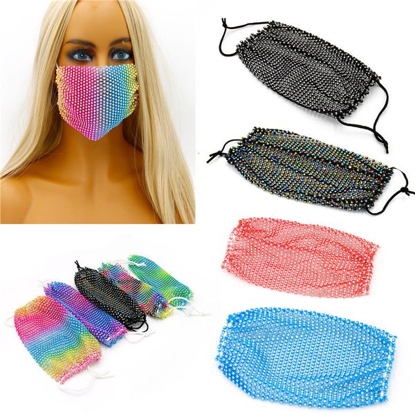 nightclub bling fashion bling diamond trend face mask bar rhinestones masks washable reusable fishing net face mask free
nightclub bling fashion bling diamond trend face mask bar rhinestones masks washable reusable fishing net face mask free