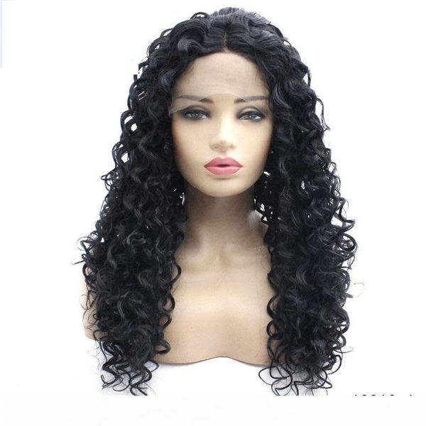 black color curly synthetic lace frontal wig 14~26 inches perruques de cheveux humains lace front wigs 19810-1, Black;brown
black color curly synthetic lace frontal wig 14~26 inches perruques de cheveux humains lace front wigs 19810-1, Black;brown