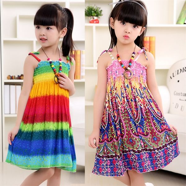 kids children's dresses sumemr sleeveless girl party dress floral print princess beach dress costume clothes 3 6 10 14 years t200709, Red;yellow
kids children's dresses sumemr sleeveless girl party dress floral print princess beach dress costume clothes 3 6 10 14 years t200709, Red;yellow