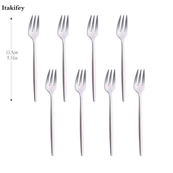 8pcs forks knives spoons set cake forks stainless steel thicken rainbow small fork dessert fork colorful for party utensils
8pcs forks knives spoons set cake forks stainless steel thicken rainbow small fork dessert fork colorful for party utensils