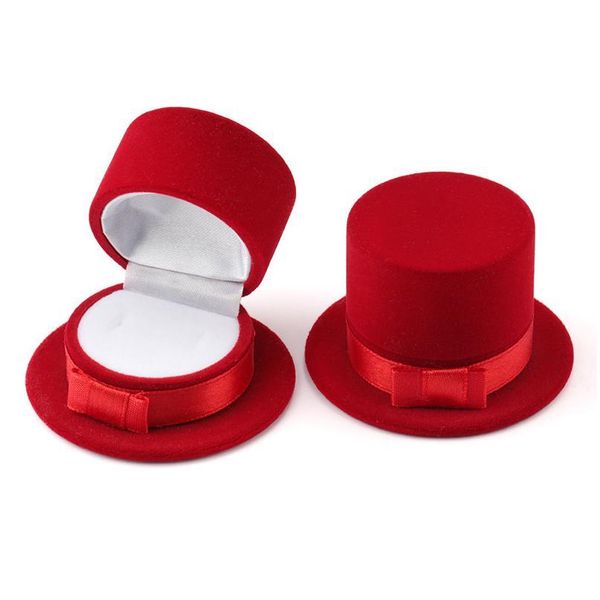 1 piece red/black hat jewelry box velvet wedding ring box necklace display box gift container case for jewelry p jlljoy, Black;white
1 piece red/black hat jewelry box velvet wedding ring box necklace display box gift container case for jewelry p jlljoy, Black;white