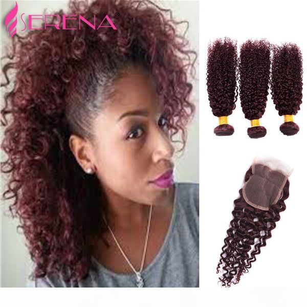 burgundy indian deep wave with closure loose wave virgin hair curly deep ocean wave 99j human hair weave wet and wavy 3 bundles, Black;brown
burgundy indian deep wave with closure loose wave virgin hair curly deep ocean wave 99j human hair weave wet and wavy 3 bundles, Black;brown