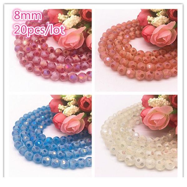 20pcs 8mm austrian frosted matt crystal glass beads spacer beads handmade for jewellery making diy bracelet qylexf
20pcs 8mm austrian frosted matt crystal glass beads spacer beads handmade for jewellery making diy bracelet qylexf