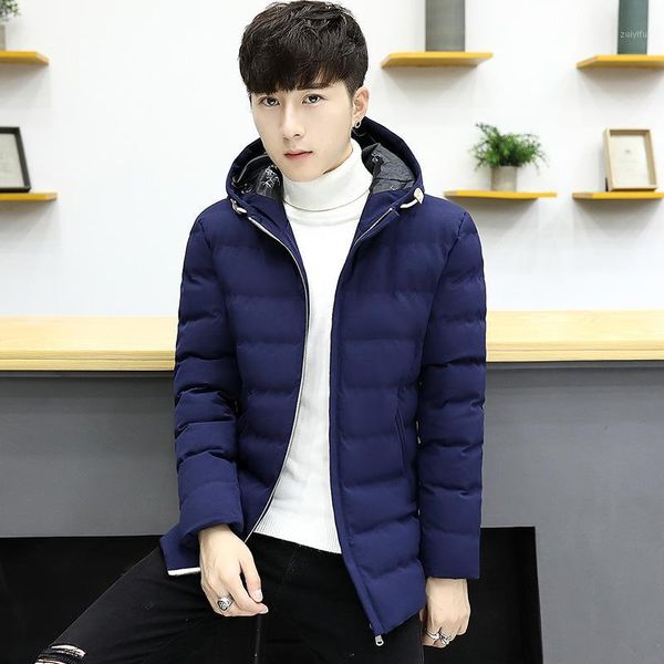 fashion 2019 new winter warm men coat pure color hooded male jacket casual zipper cotton padded coat thicken slim mens jacket 121, Black
fashion 2019 new winter warm men coat pure color hooded male jacket casual zipper cotton padded coat thicken slim mens jacket 121, Black