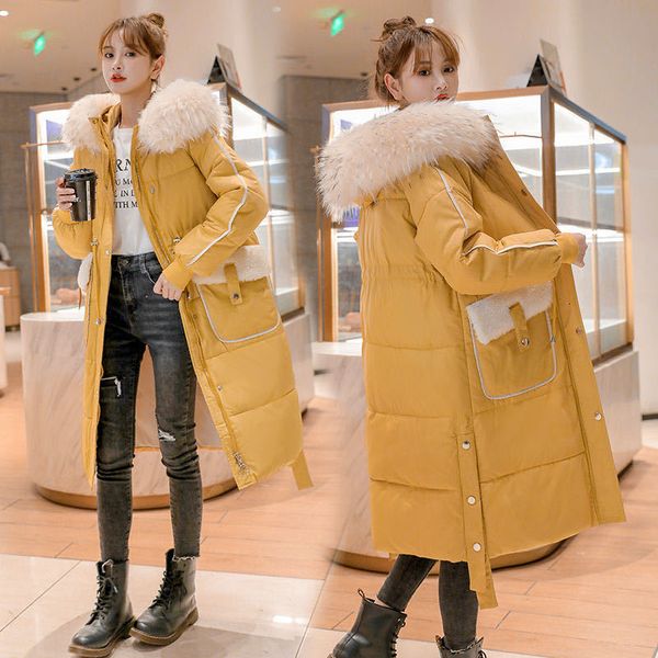 2021 new mode mid-length winter down padded korean version trend loose oversized female jacket b3dt, Black
2021 new mode mid-length winter down padded korean version trend loose oversized female jacket b3dt, Black