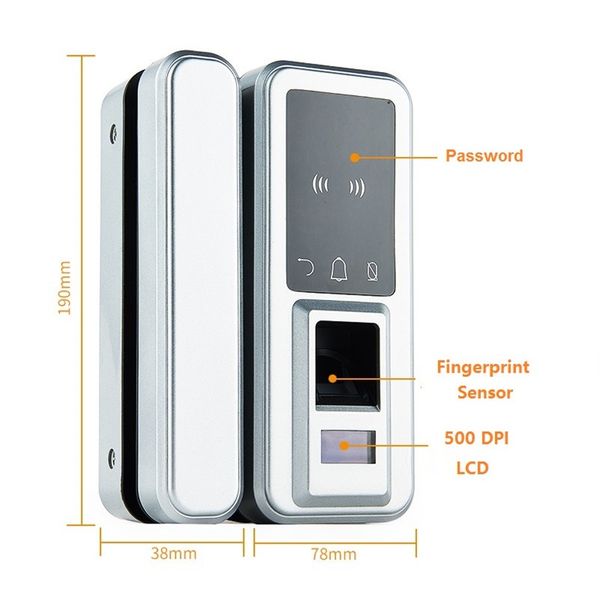 gl300 plastic fingerprint glass door lock intelligent door lock fingerprint access control system fingerprint entrance control system
gl300 plastic fingerprint glass door lock intelligent door lock fingerprint access control system fingerprint entrance control system