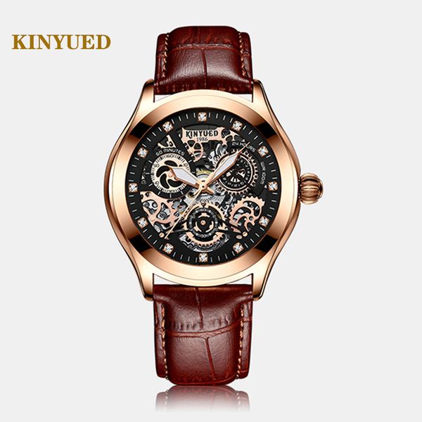 super mechanical sense, edgy hollow watch disc, kinyued, the latest fashion waterproof luminous men's automatic mechanical watch 201113, Slivery;brown
super mechanical sense, edgy hollow watch disc, kinyued, the latest fashion waterproof luminous men's automatic mechanical watch 201113, Slivery;brown