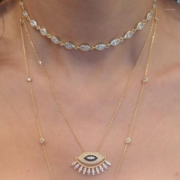 summer necklace drops cz necklace for women charm choker for women gift delicate thiny boho short1, Golden;silver
summer necklace drops cz necklace for women charm choker for women gift delicate thiny boho short1, Golden;silver