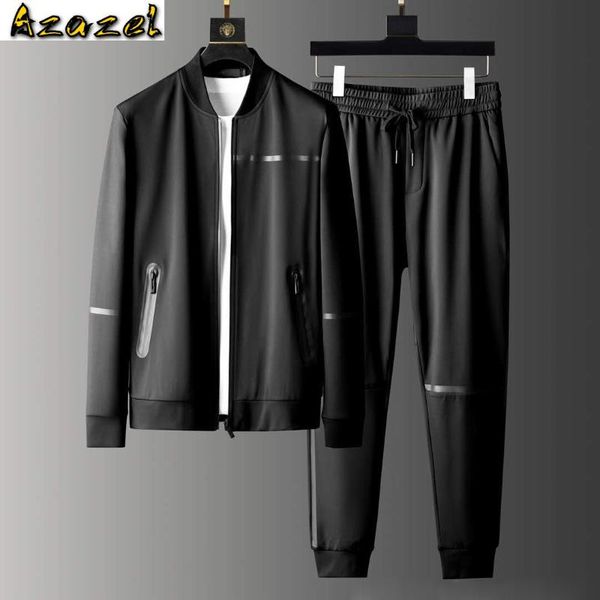 azazel sport black mens sets (sweatshirt+pants) luxury stand collar zipper man jackets elastic waist slim fit male pants 3xl, Gray
azazel sport black mens sets (sweatshirt+pants) luxury stand collar zipper man jackets elastic waist slim fit male pants 3xl, Gray
