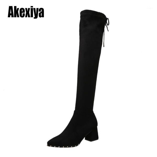 boots slim fit elastic flock over the knee women shoes 2021 autumn winter ladies high heel overknee long thigh botas1, Black
boots slim fit elastic flock over the knee women shoes 2021 autumn winter ladies high heel overknee long thigh botas1, Black