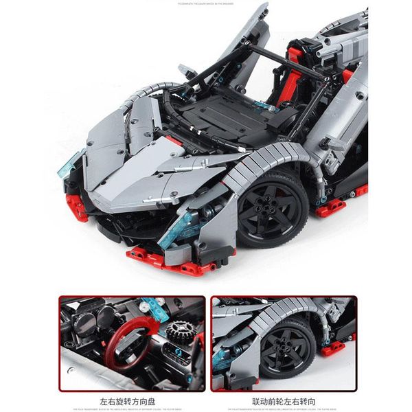 10559 moc rc technic в автомобиль veneno lamborghimis roadster питания функция вагоностроительный блоки кирпичи детские игрушки для детей sq
10559 moc rc technic в автомобиль veneno lamborghimis roadster питания функция вагоностроительный блоки кирпичи детские игрушки для детей sq