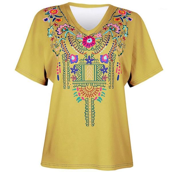 women summer embroidery t-shirt flower print v-neck short sleeve girls t-shirts ladies floral tee shirt1, White
women summer embroidery t-shirt flower print v-neck short sleeve girls t-shirts ladies floral tee shirt1, White
