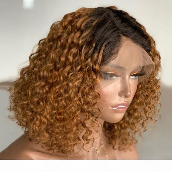 13x4 curly ombre t1b 27 color lace front human hair wigs for black women brazilian remy hair wig pre plucked bleached knots, Black;brown
13x4 curly ombre t1b 27 color lace front human hair wigs for black women brazilian remy hair wig pre plucked bleached knots, Black;brown