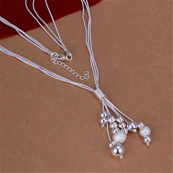 charms silver color refined luxury beads chain wedding for women lady necklace fashion trends jewelry gifts n186 h bbytbc
charms silver color refined luxury beads chain wedding for women lady necklace fashion trends jewelry gifts n186 h bbytbc