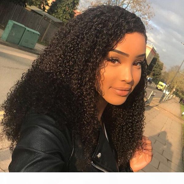 curly brazilian human hair 13x6 lace front wigs soft remy human hair 360 lace frontal wigs pre plucked full lace kinky curly wigs, Black
curly brazilian human hair 13x6 lace front wigs soft remy human hair 360 lace frontal wigs pre plucked full lace kinky curly wigs, Black