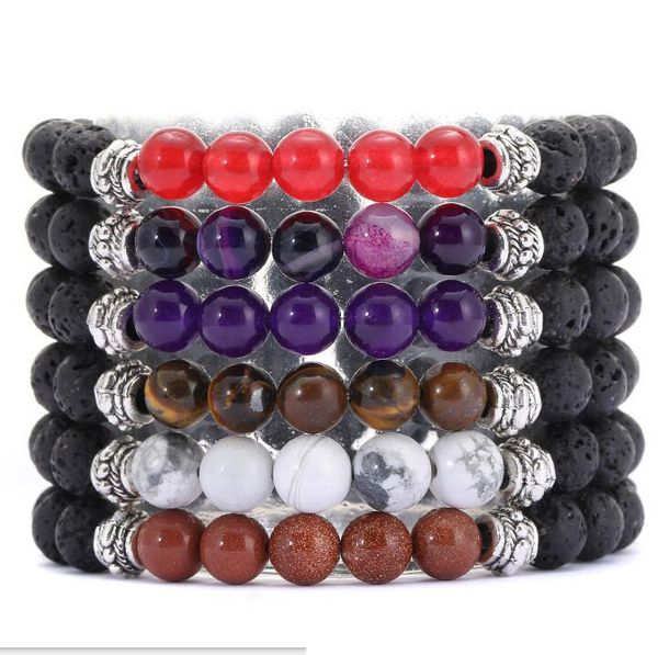 natural beads 8mm black lava stone beaded bracelet essential oil diffuser bracelet volcanic rock buddha yoga hand strings jewelry
natural beads 8mm black lava stone beaded bracelet essential oil diffuser bracelet volcanic rock buddha yoga hand strings jewelry